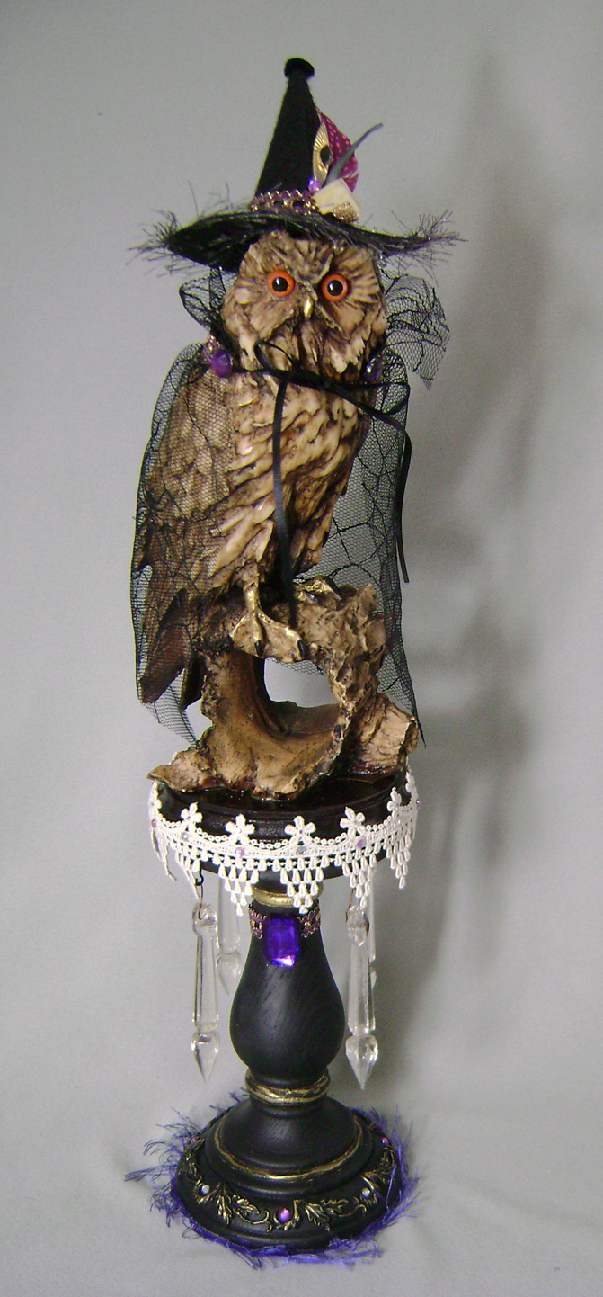 perfectly dreadful sabby chic vintage style halloween decoy ow